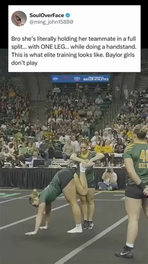 This leg strength is WILD (Via moarthur/Ig) #gymnastics #gym #legday #gymtok #strength