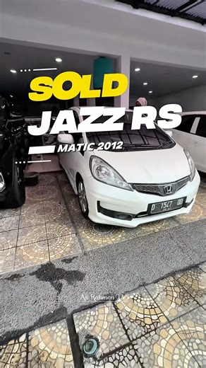 Sold JAZZ RS 2012
