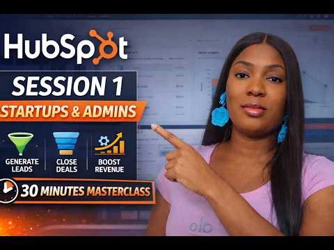HubSpot Training for Beginners & Admins | Full CRM Setup for Startups Organization
