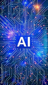 Ai technology, Artificial Intelligence. man using technology smart robot AI, artificial intelligence by enter command prompt for generates something, Futuristic technology transformation. Chat with AI