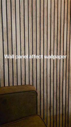 Transform Your Space with Wall Panel Affect Wallpaper