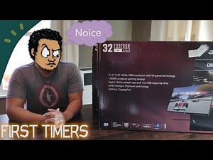 Unboxing and first impressions of the Acer 32" gaming monitor