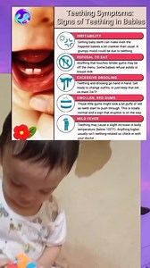 15K views · 17 reactions | Teething Symptoms... Signs of teething in babies.. #teethingsymptons #signsofteething #teethingbaby #baby #awareness Lheomark Alcos | Momshie Jhane Alcos | Facebook