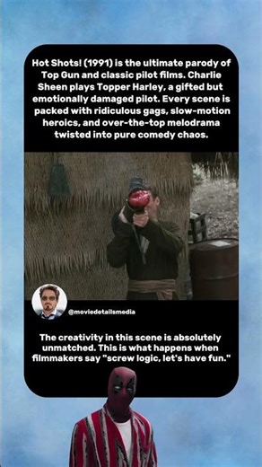 Hot Shots! (1991) — The Most Ridiculous Military Spoof Ever 😂