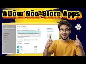 How To Allow Apps Not From Microsoft Store | Install Trusted Software (2025)