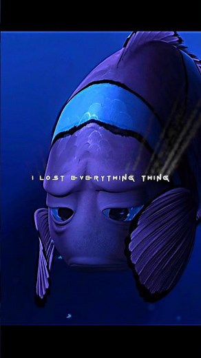 "WHY I LOST EVERYTHING"| FINDING NEMO |#shorts #viral #disney #anime #movie #sad #fish #nemo #edit