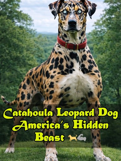 The Catahoula Leopard Dog: Nature's Perfect Hunter