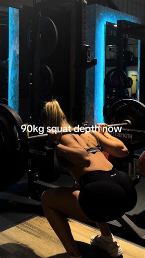 Mastering the 90kg Squat: Depth Improvement Journey