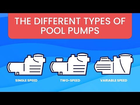 The Different Types Of Pool Pumps (Single-Speed, Two-Speed, and Variable-Speed Pumps)