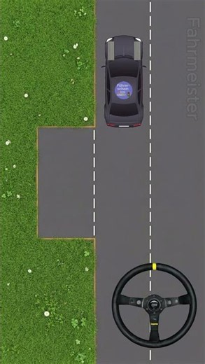 🚗 Rückwärts parallel einparken auf engem Raum | Einfach erklärt #driving #dmv #tips #shorts #youtube