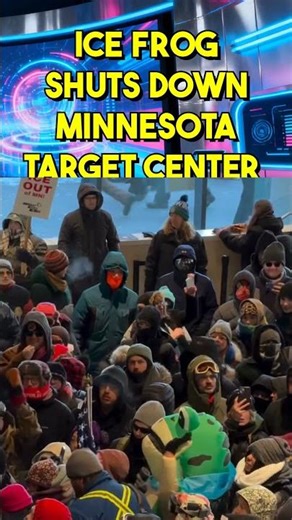 MINNESOTA ICE FROG SHUTS DOWN TARGET CENTER