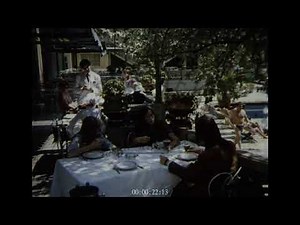 Romanian Public Swimming Pool, 1970s - Archive Film 1067596