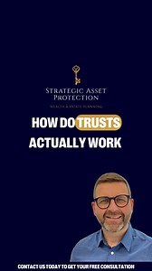 How does a Trust actually work then ?! Follow (me) @TheAssetProtectionGuy For More📚 This is just a quick overview, if You need further Information visit the link in my bio 🔗 - #estateplanning #estateplan #estateplanning101 #asset #assetprotection #trusts #will #wills | The Asset Protection Guy