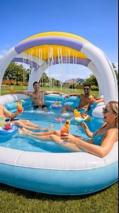 This Inflatable Pool Lounge is next-level insane 😱🔥 | Think Art Designs