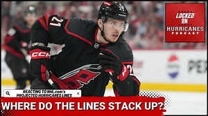 Examining the NHL.com's Projected Carolina Hurricanes Lineup Going into 2025-26