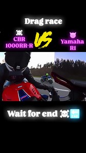 CBR1000RR vs Yamaha R1 — Liter-class superbikes ki sabse powerful drag race! CBR ka raw Honda power vs R1 ka high-rev crossplane punch — dono bikes full throttle par demon mode mein! 🔥 Pure drag strip run – No cuts | No slow-mo | Real exhaust sound 🔥 Top speed pull, acceleration rush & superbike adrenaline! Aapke hisaab se kaun jeeta? COMMENT जरूर karo! #CBR1000RR #YamahaR1 #R1vsCBR1000 #CBRvsR1 #SuperbikeDragRace #DragRace #BikeDragRace #SuperbikesIndia #MotoVlogIndia #ShortsViral #ReelsViral