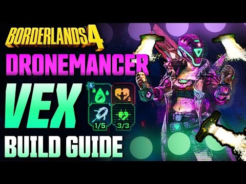 The STRONGEST Blood Shot Build | Dronemancer Vex Guide | Borderlands 4