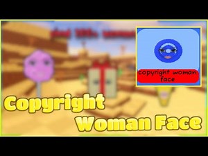 How to find the Copyright Woman Face - Roblox - Find the Woman Faces!