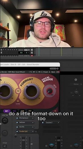 Vocal mixing tip - pitch shifter