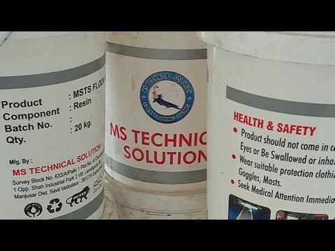 Industrial Epoxy Flooring 4,MM SCREED