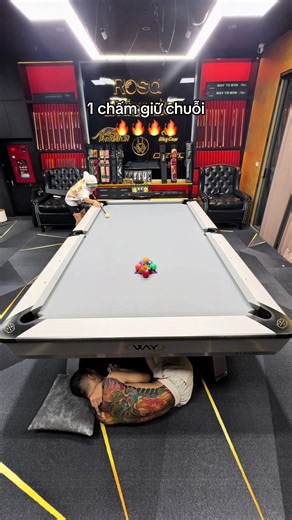 1 chấm sành điệu #manhvit #rosabilliards | billiards