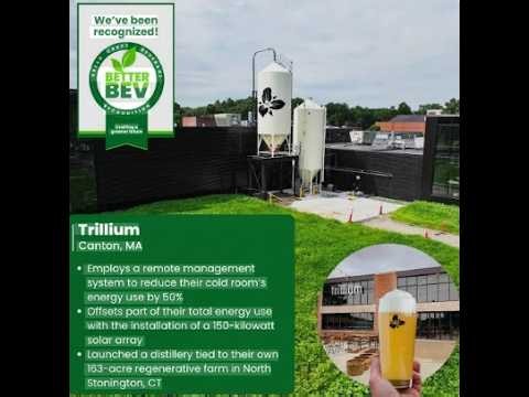 trilliumbrewing's actions on sustainability