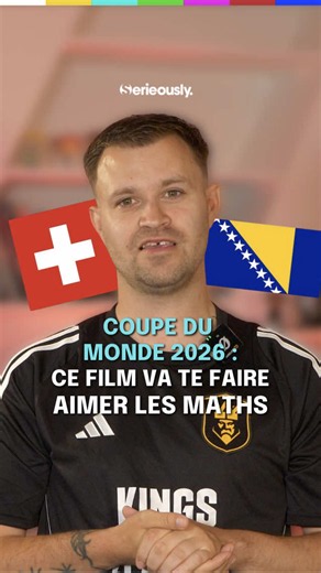Pendant toute la Coupe du monde, Serieously vous fait découvrir des pépites du monde entier en fonction des affiches du jour. Et on continue aujourd’hui avec Suisse - Bosnie 🌍 La pépite du jour vient de la Suisse ! Aujourd’hui, on vous fait découvrir « Le Théorème de Marguerite » de Anna Novion C'est le film qui va te faire aimer les Maths 🤯 On se retrouve demain pour une nouvelle affiche et surtout de nouvelles pépites à découvrir. #Letheoremedemarguerite #Reco #EllaRumpf #CoupeDumonde #CDM26