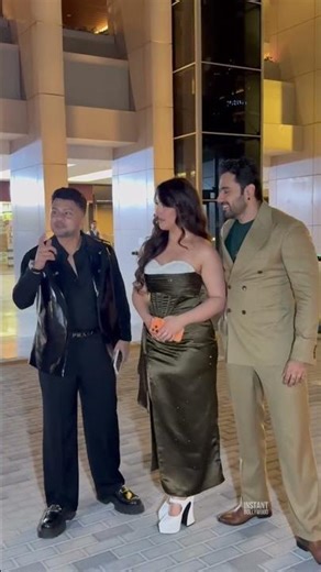 Bigg Boss stars Ashnoor Kaur, Arbaaz Darbar and Abhishek Bajaj spotted together 😍 #biggboss #shorts