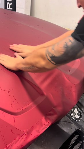 753K views · 6.4K reactions | Sexiest BMW Wrap color, getting done in Matte Chrome Red  BMW M4 G82 | Wrap Meisters | Facebook