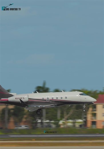 23K views · 786 reactions | JUST AMAZING ✈Flexjet Bombardier Challenger 350 [N593FX] landing at Opa Locka airport #planespotting #euroaviationtv #bizjet #planespotter #privatejet #aviation #aviationdaily #aviationlovers | Euro Aviation TV | Facebook