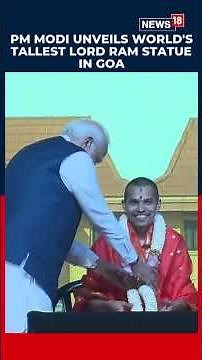 PM Modi Unveils Asia's ‘tallest’ Statue Of Lord Ram In South Goa Today | Viral | N18S