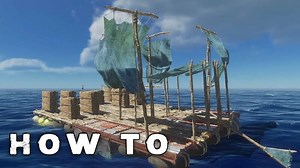 HOW TO Build a raft in Stranded Deep Complete Guide