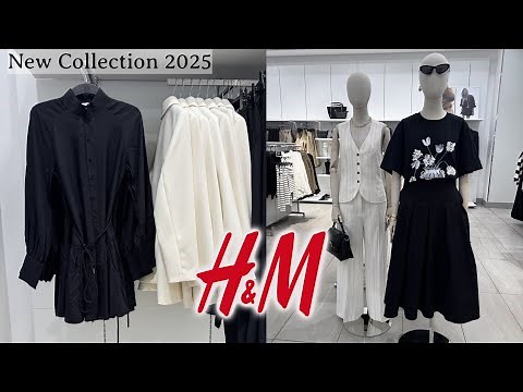 H&M NEW WOMEN’S💘SPRING COLLECTION 2025 / NEW IN H&M HAUL 2025🎋
