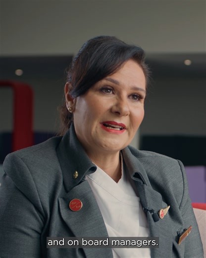 Meet Hazel, crew performance manager and people person 💫 Responsible for over 300 of our brilliant crew, Hazel goes above and beyond to ensure our crew are supported through the skies and on the ground to deliver our award winning service - being affectionately named as their “fairy god-manager”. Hazel certainly knows how to lift spirits and spread cheer with her warm and caring nature, both in and beyond her role, with her passion for people leading her to volunteer for the NHS. Hazel has made
