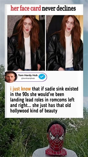 Sadie Sink’s Timeless Beauty Feels Straight Out of 90s Rom-Coms—Hollywood Energy Reborn