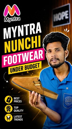 🔥 Myntra nunchi budget-friendly slides order chesa! 👣 #fashion #shorts