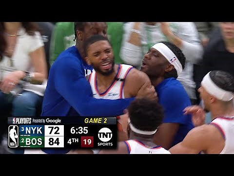 Final 6:35 INSANE GAME 2 ENDING! Celtics vs Knicks 👀 | May 7, 2025