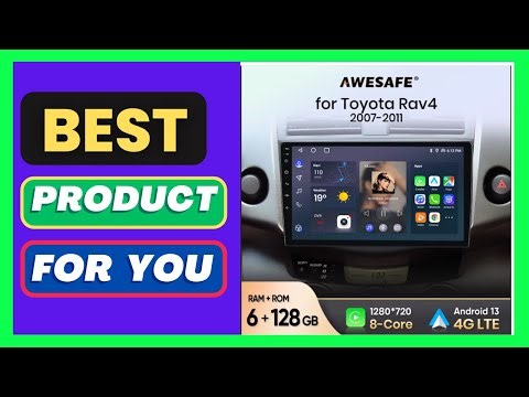 AWESAFE Android 13 Auto Radio for Rav4 2007 2008 2009
