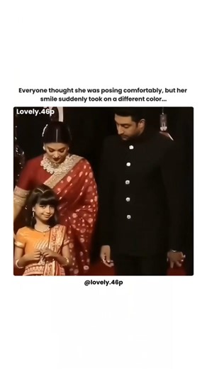 Her smile changed in an instant. 🤣 #aishwarya #abhishek #shorts