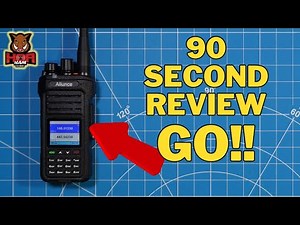 90 Second Review of the Retevis Ailunce UHF VHF Ham Radio Transceiver HA1UV