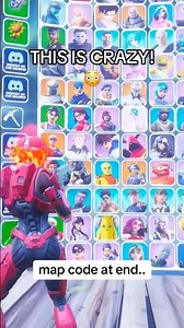 CRAZY FORTNITE 1V1 MAP!? 🤯 #fortnite #viral #fyp #1v1 #fortniteclips #chapter6