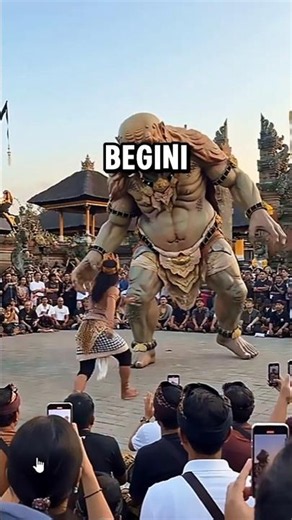 Balinese Ogoh-Ogoh can be funny too 😱🗿#shorts