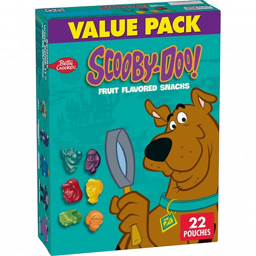 Scooby-Doo Gluten-Free Fruit Flavored Chewy Snacks, Value Pack, 22 Count, 17.6 oz - Walmart.com