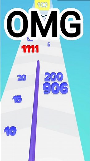 Number Master in game play level-110 in noob😭 vs pro😎 #shorts #gaming #games