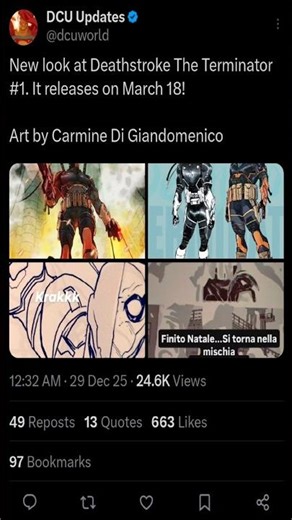 Deathstroke The Terminator # 1 #dcccomics #shorts #short #deathstroke #deathstroketheterminator