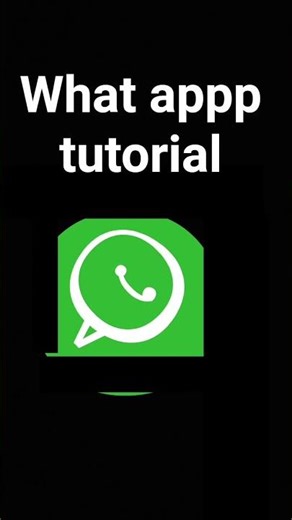 WhatsApp tutorial