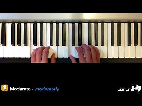 Andante, Moderato, Allegro - Learn Piano with Pianomii