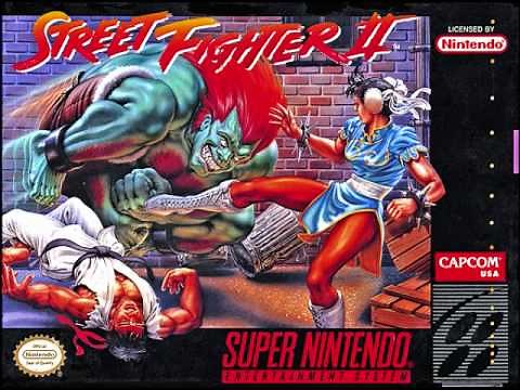 Street Fighter II SNES-Continue