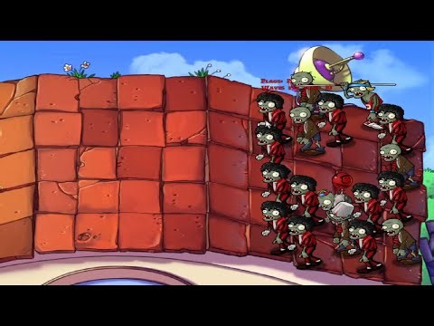 I beat Plants Vs Zombies but it's RANDOMIZED