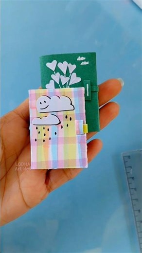 DIY Mini Book 📖📗 for best friend | New Year gift idea #diy #papercraft #origami #reels #trick
